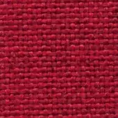 Red woven fabric texture with a grid pattern and nubby surface, identified as “bross > fabric (b) sole > col.” material.